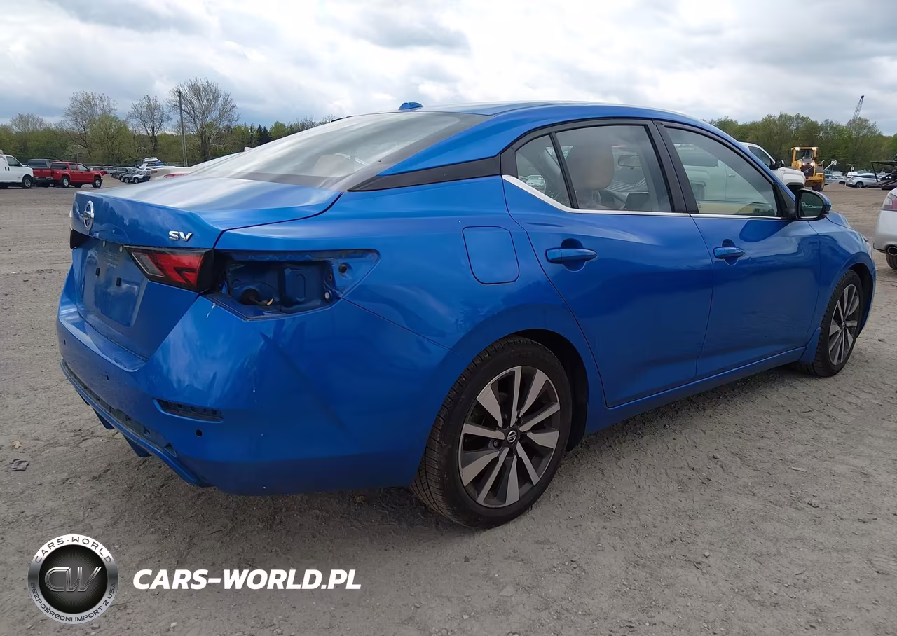 2020 Nissan Sentra Sv Xtronic Cvt VIN:3N1AB8CV8LY299626 - 4