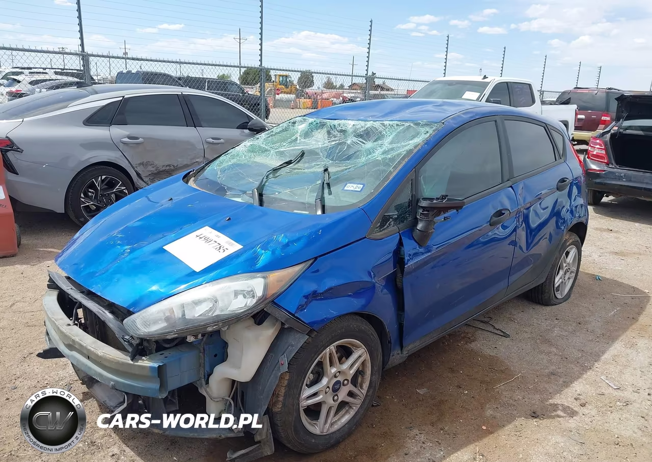 2018 Ford Fiesta Se VIN:3FADP4EJ0JM135294 - 2