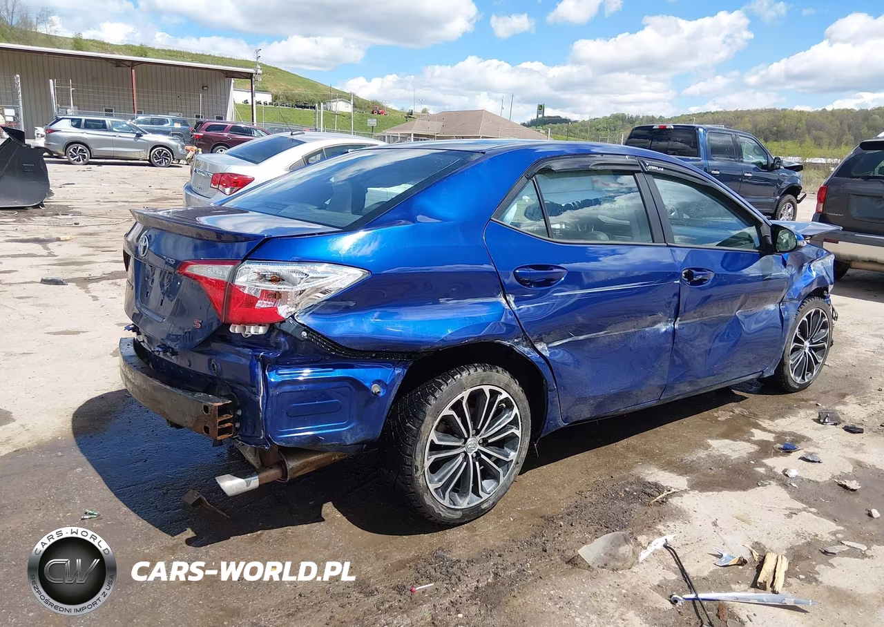 2016 Toyota Corolla S Plus VIN:2T1BURHE7GC595625 - 4