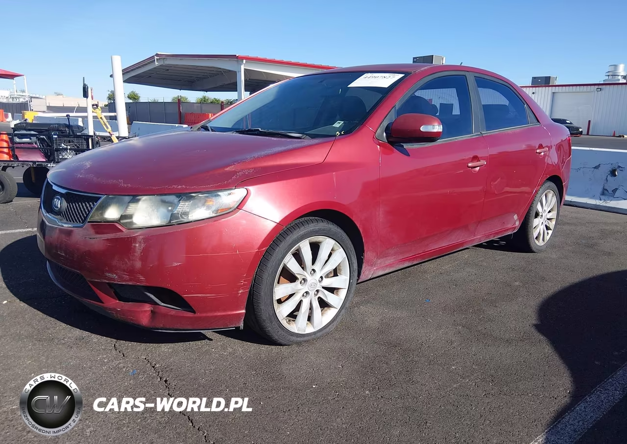2010 Kia Forte Sx VIN:KNAFW4A35A5066439 - 2
