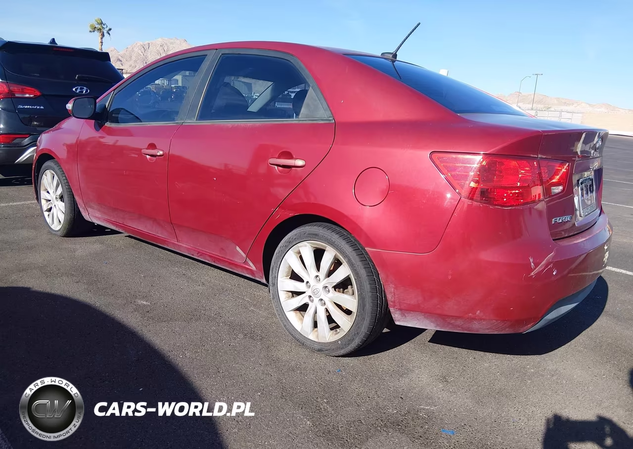 2010 Kia Forte Sx VIN:KNAFW4A35A5066439 - 3