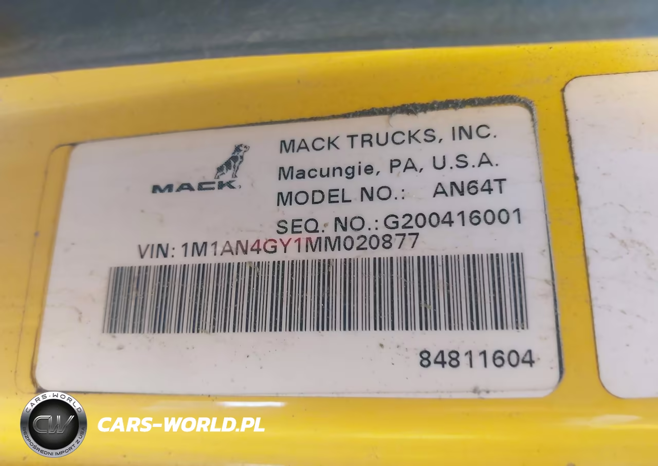 2021 Mack Anthem VIN:1M1AN4GY1MM020877 - 8
