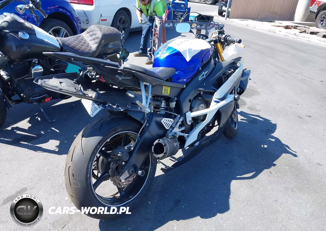 2011 Yamaha Yzfr6 VIN:JYARJ16E5BA022260 - 4