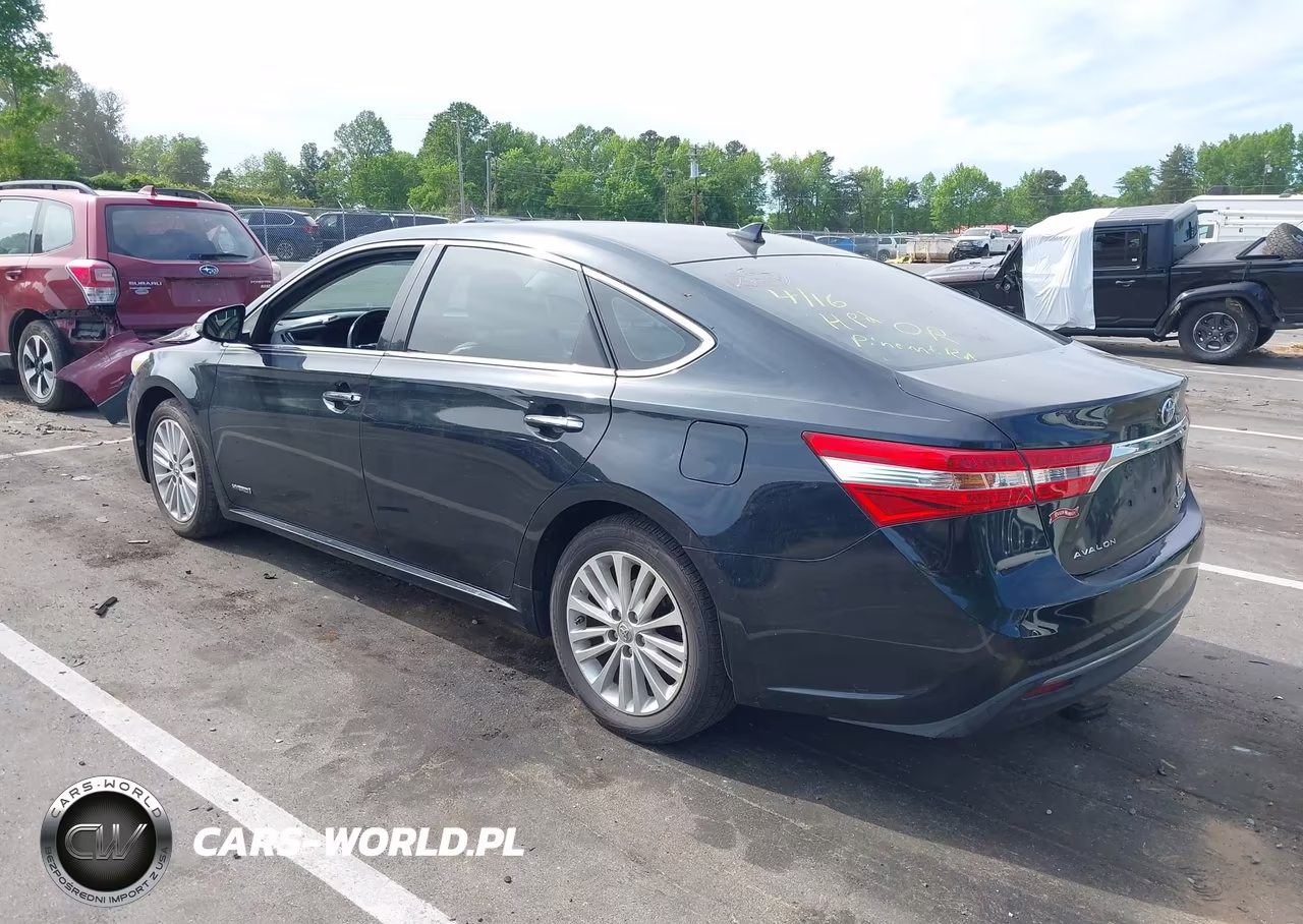 2015 Toyota Avalon Hybrid Limited VIN:4T1BD1EBXFU039043 - 3