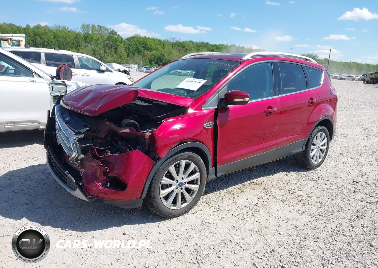2017 Ford Escape Titanium VIN:1FMCU9J95HUA73593 - 2