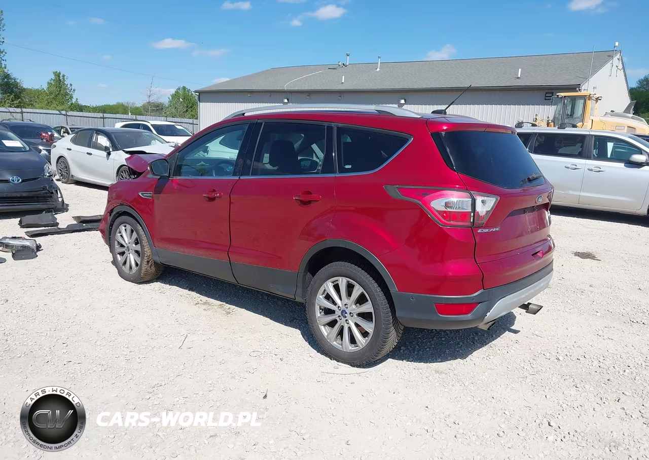2017 Ford Escape Titanium VIN:1FMCU9J95HUA73593 - 3