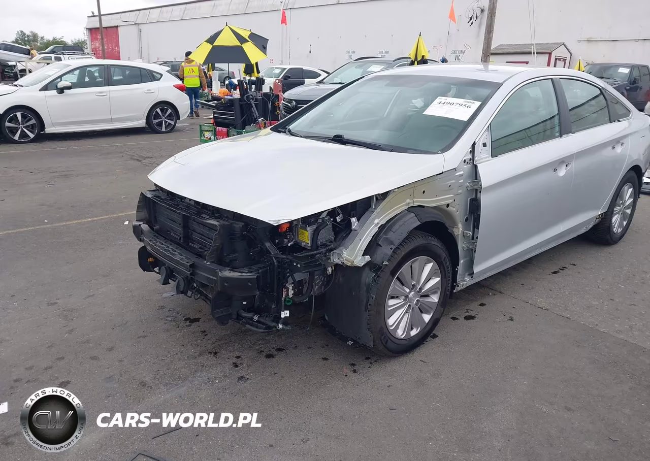 2016 Hyundai Sonata Hybrid Se VIN:KMHE24L16GA033435 - 6