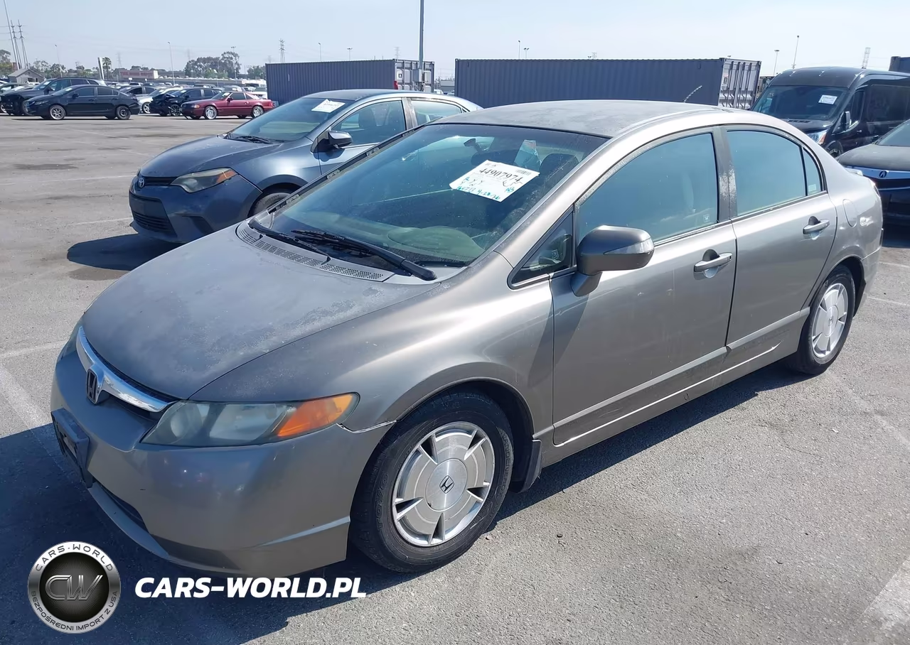 2007 Honda Civic Hybrid VIN:JHMFA36267S005976 - 2