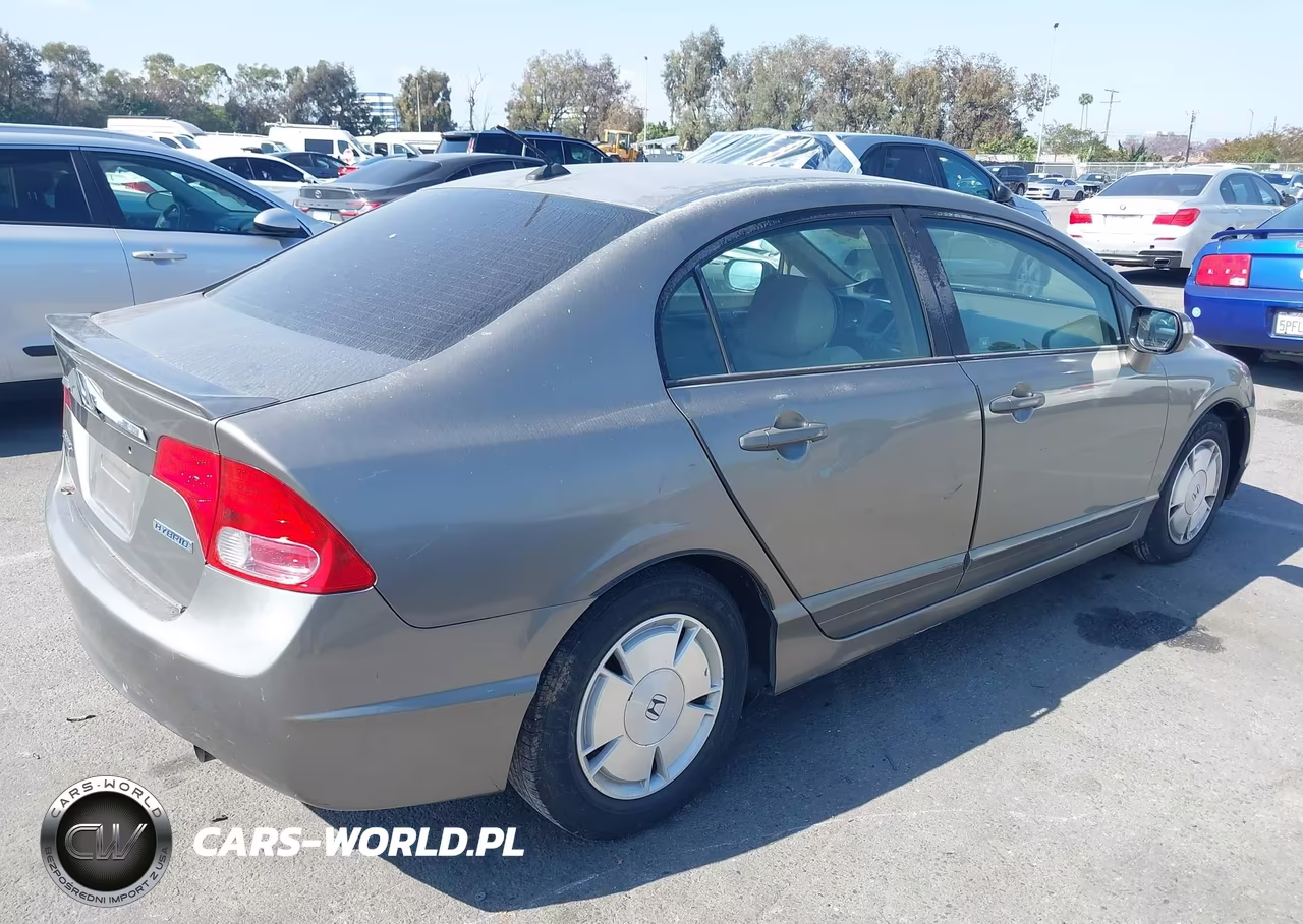 2007 Honda Civic Hybrid VIN:JHMFA36267S005976 - 4