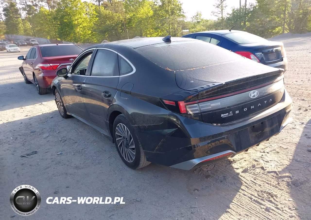 2024 Hyundai Sonata Hybrid Sel VIN:KMHL34JJ2RA088538 - 3