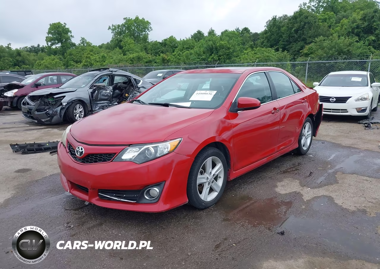 2012 Toyota Camry Se VIN:4T1BF1FK7CU608130 - 2