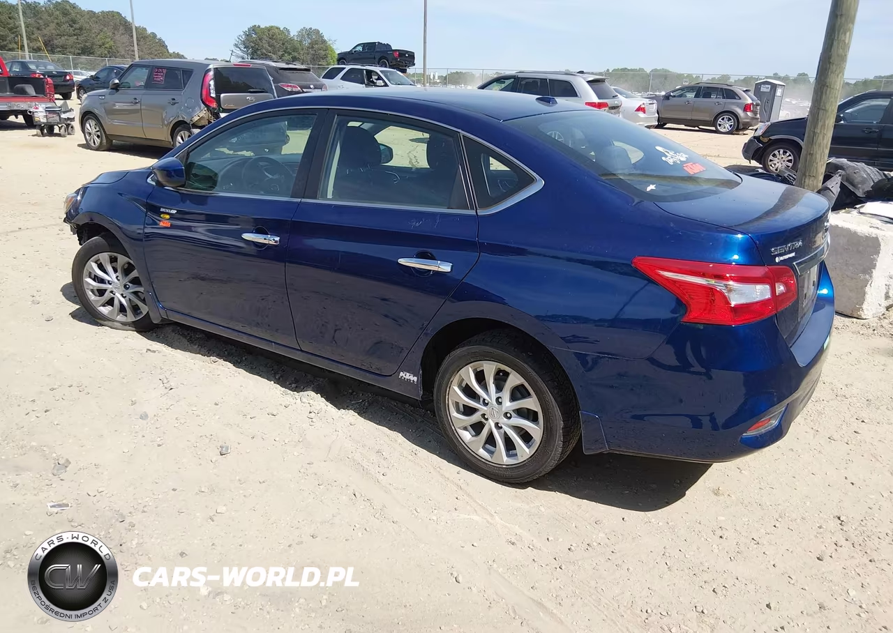 2019 Nissan Sentra Sv VIN:3N1AB7AP4KY224127 - 3