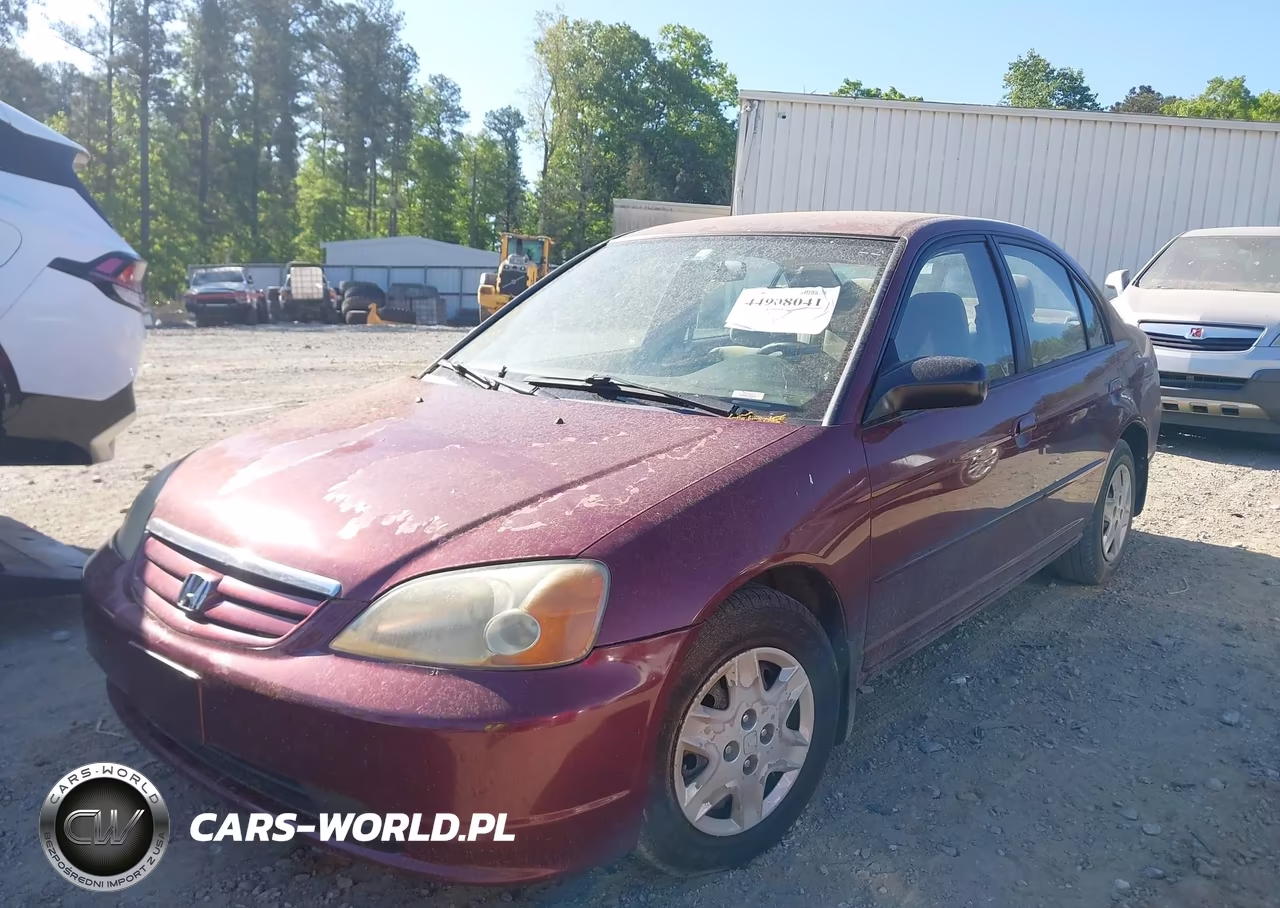 2003 Honda Civic Lx VIN:2HGES16583H571231 - 2