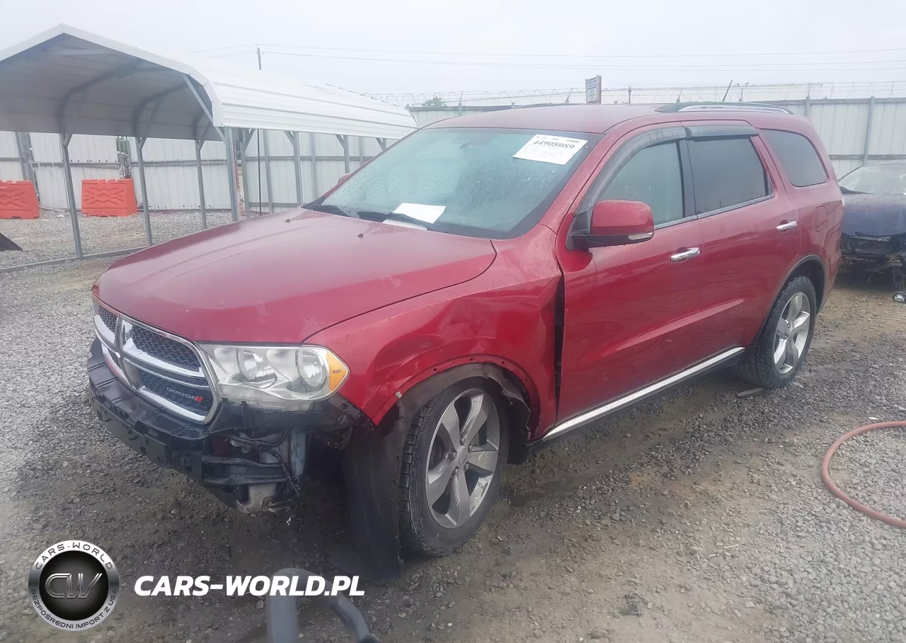 2013 Dodge Durango Crew VIN:1C4SDHDT2DC689589 - 2