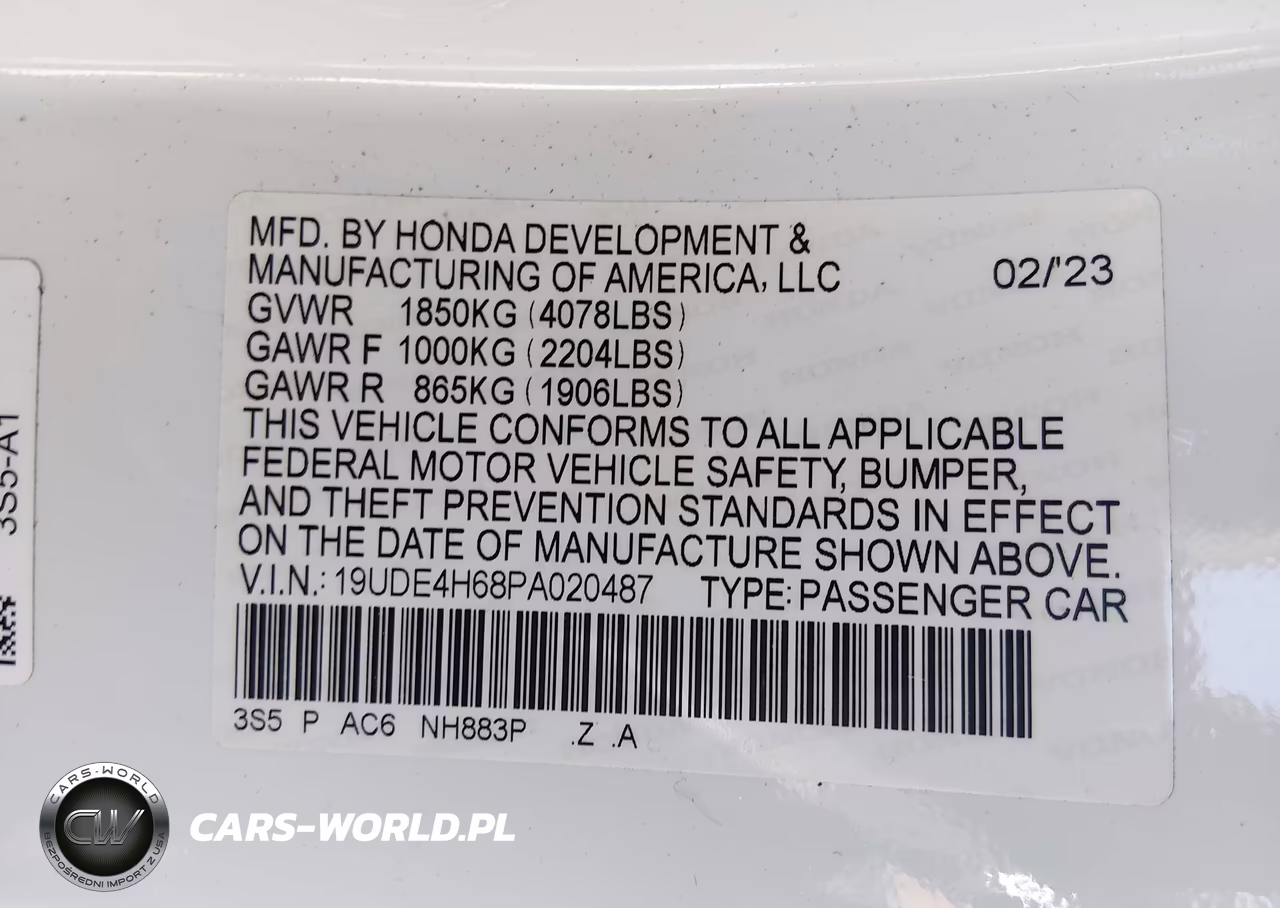 2023 Acura Integra A-Spec Technology VIN:19UDE4H68PA020487 - 9