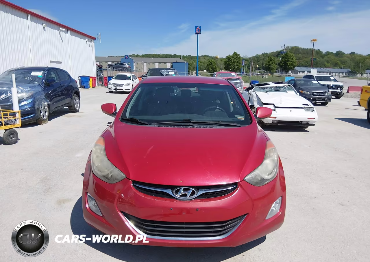 2013 Hyundai Elantra Gls VIN:KMHDH4AE1DU941480 - 12