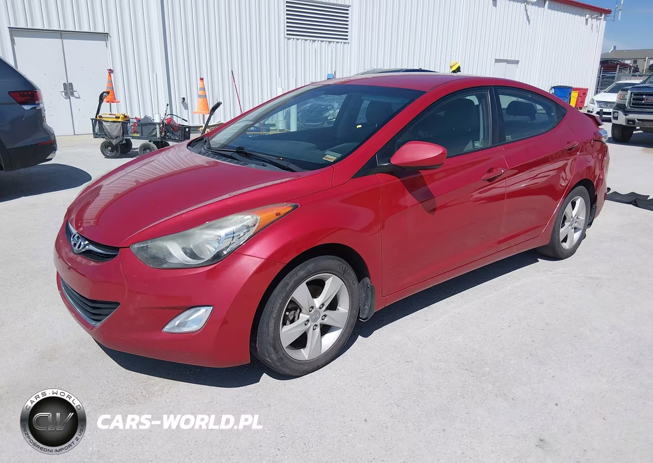 2013 Hyundai Elantra Gls VIN:KMHDH4AE1DU941480 - 2