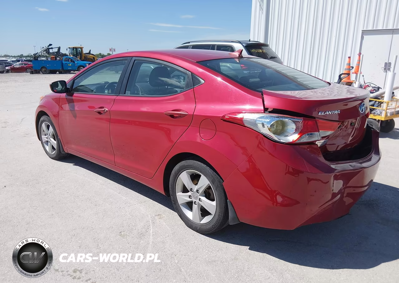 2013 Hyundai Elantra Gls VIN:KMHDH4AE1DU941480 - 3