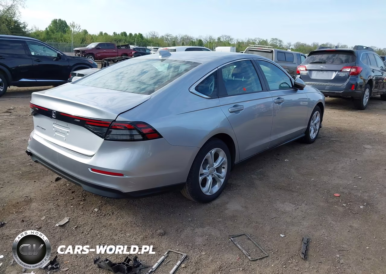 2025 Honda Accord Lx VIN:1HGCY1F29SA028334 - 4