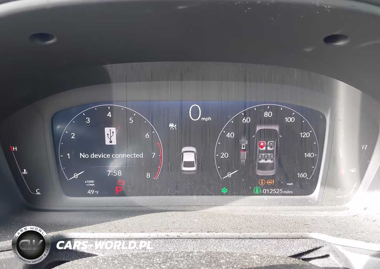 2025 Honda Accord Lx VIN:1HGCY1F29SA028334 - 7