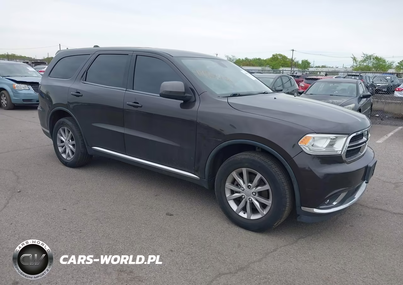 2017 Dodge Durango Sxt Awd