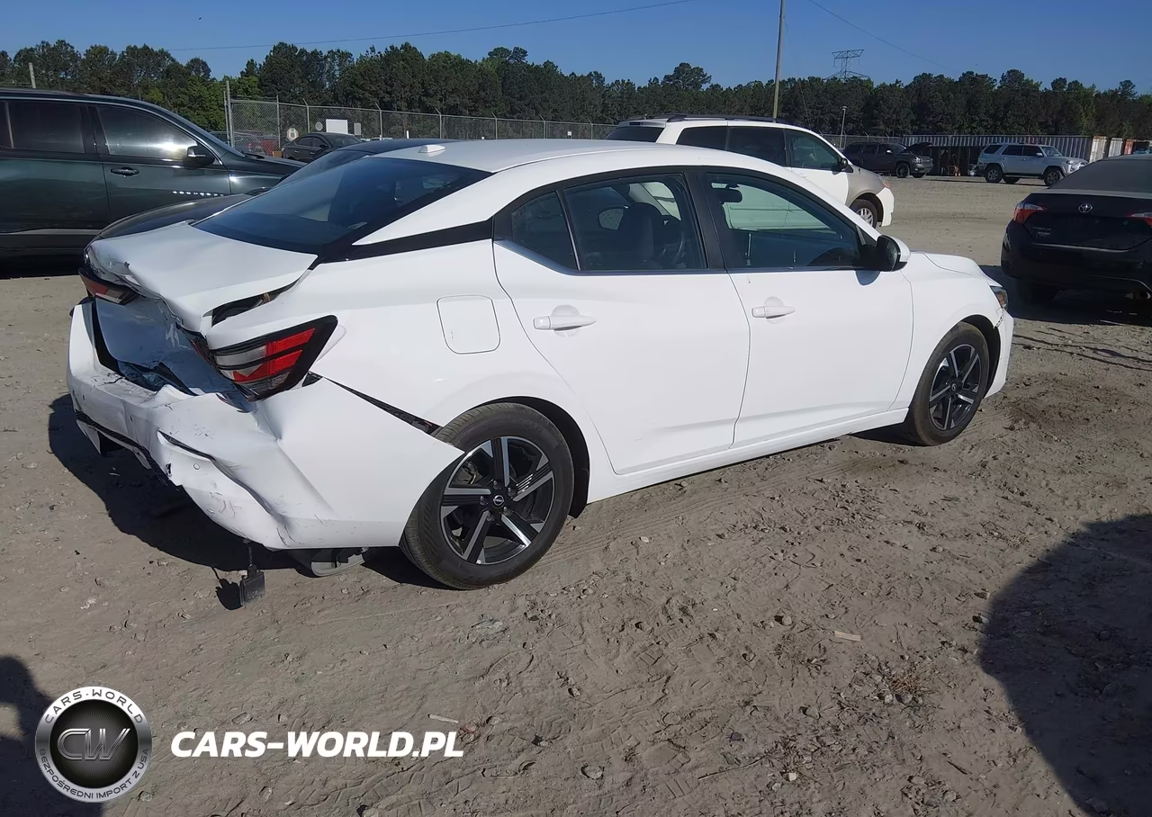 2024 Nissan Sentra Sv Xtronic Cvt VIN:3N1AB8CV1RY203506 - 4