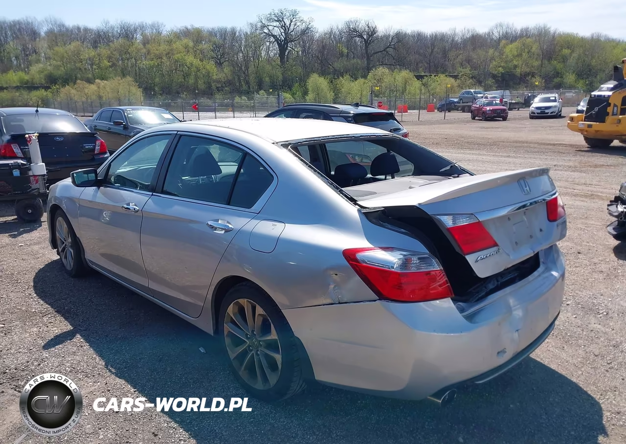 2014 Honda Accord Sport VIN:1HGCR2F54EA039680 - 3
