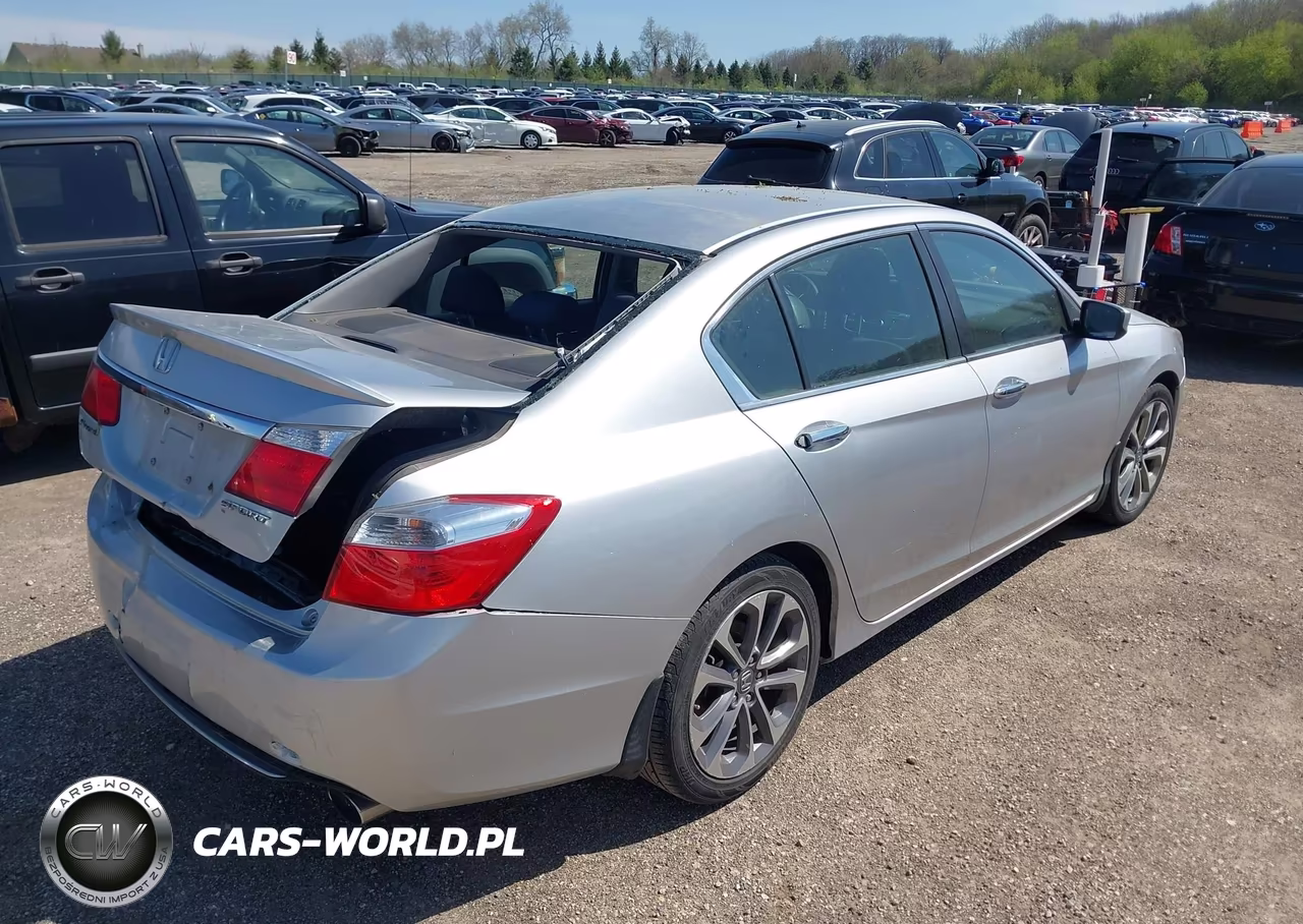 2014 Honda Accord Sport VIN:1HGCR2F54EA039680 - 4