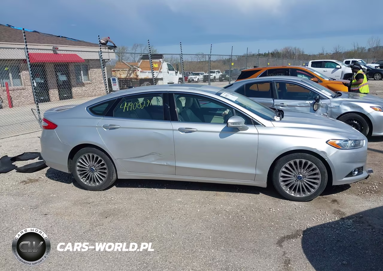 2014 Ford Fusion Titanium VIN:3FA6P0D98ER336216 - 13