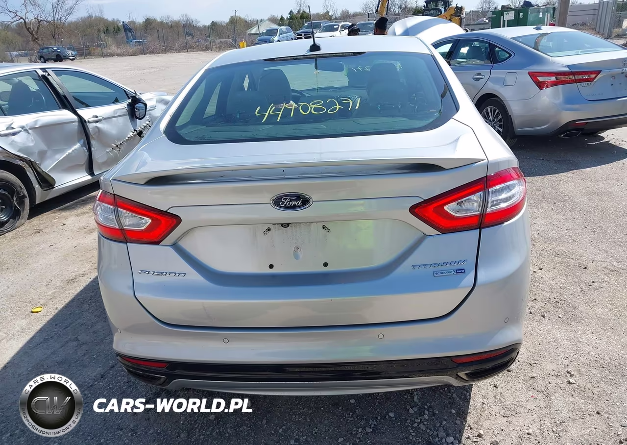 2014 Ford Fusion Titanium VIN:3FA6P0D98ER336216 - 16
