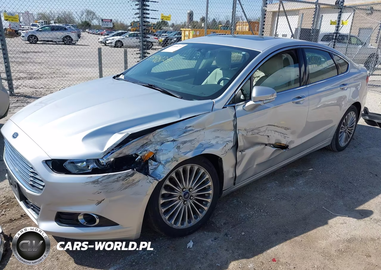 2014 Ford Fusion Titanium VIN:3FA6P0D98ER336216 - 2