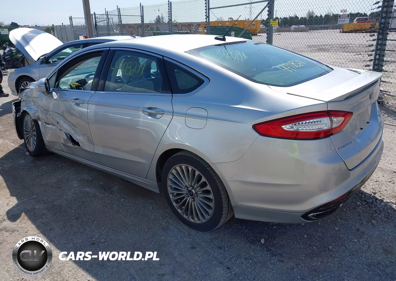 2014 Ford Fusion Titanium VIN:3FA6P0D98ER336216 - 3