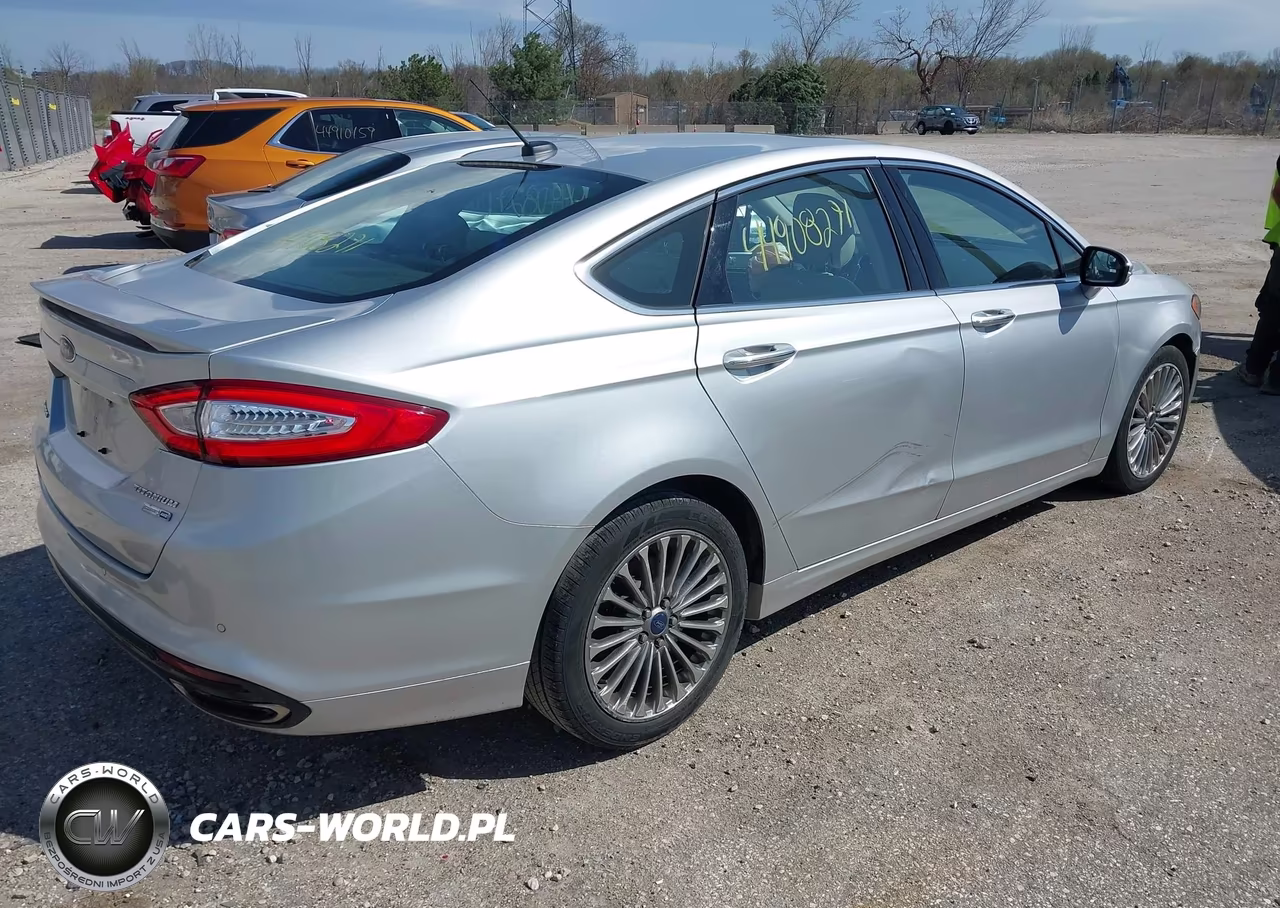 2014 Ford Fusion Titanium VIN:3FA6P0D98ER336216 - 4