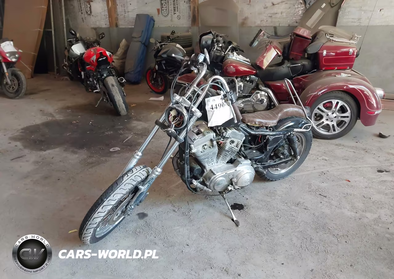 1991 Harley-Davidson Xlh883 Deluxe VIN:1HD4CFM13MY127233 - 2