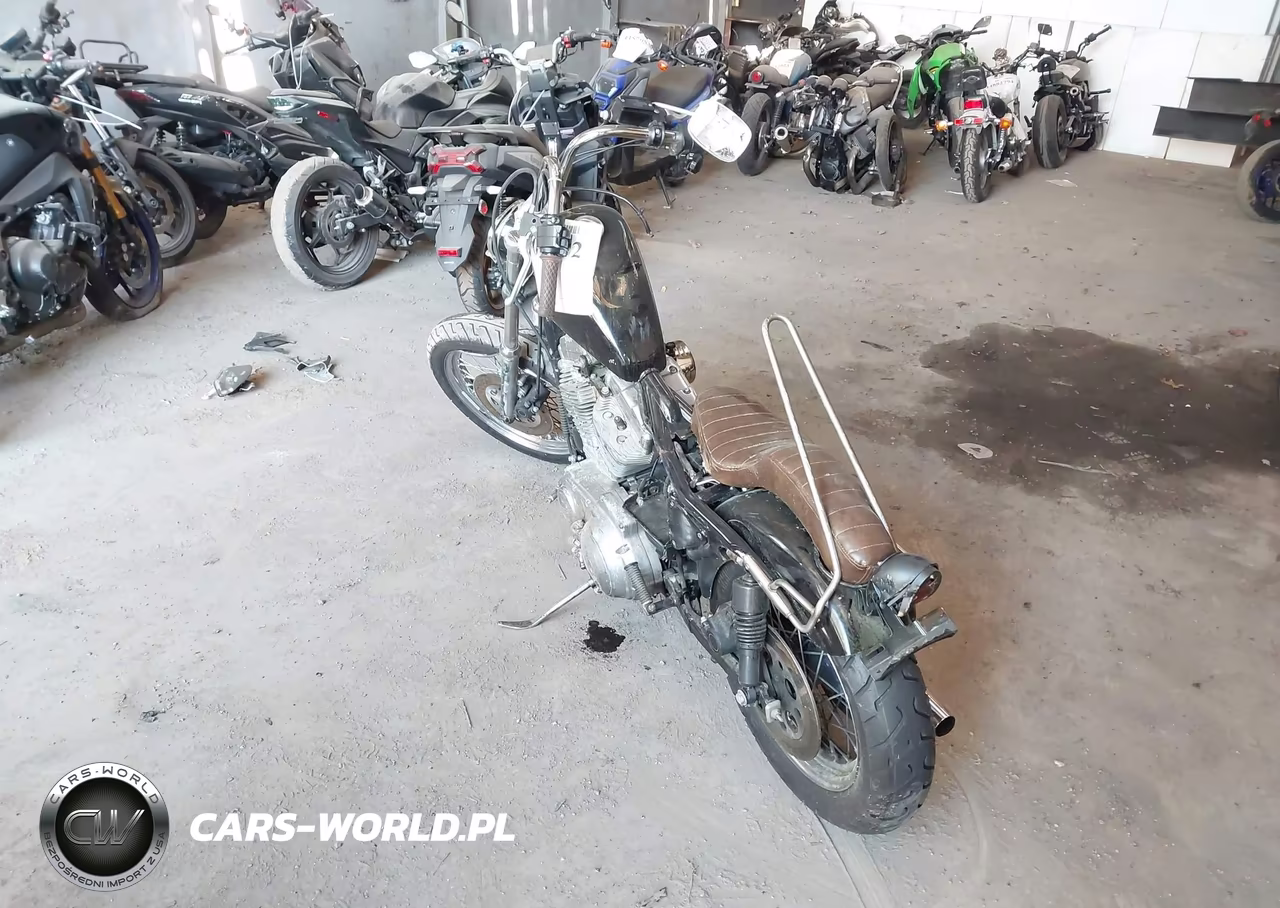 1991 Harley-Davidson Xlh883 Deluxe VIN:1HD4CFM13MY127233 - 3