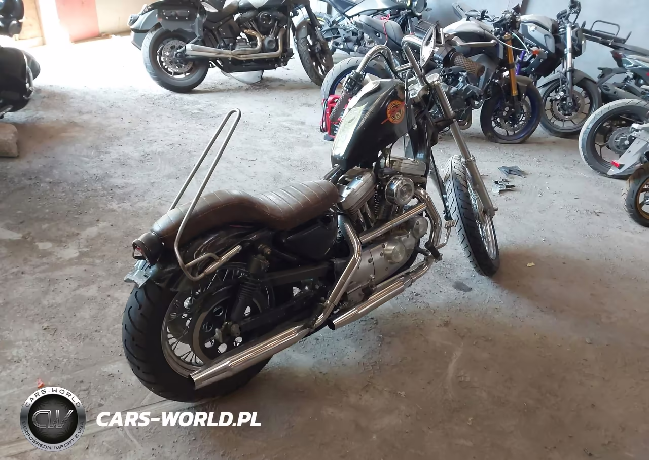1991 Harley-Davidson Xlh883 Deluxe VIN:1HD4CFM13MY127233 - 4