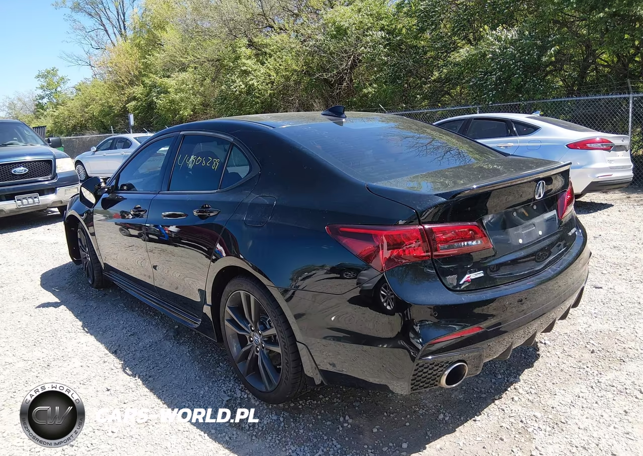 2020 Acura Tlx A-Spec-A-Spec W-Red Leather VIN:19UUB3F65LA003341 - 3