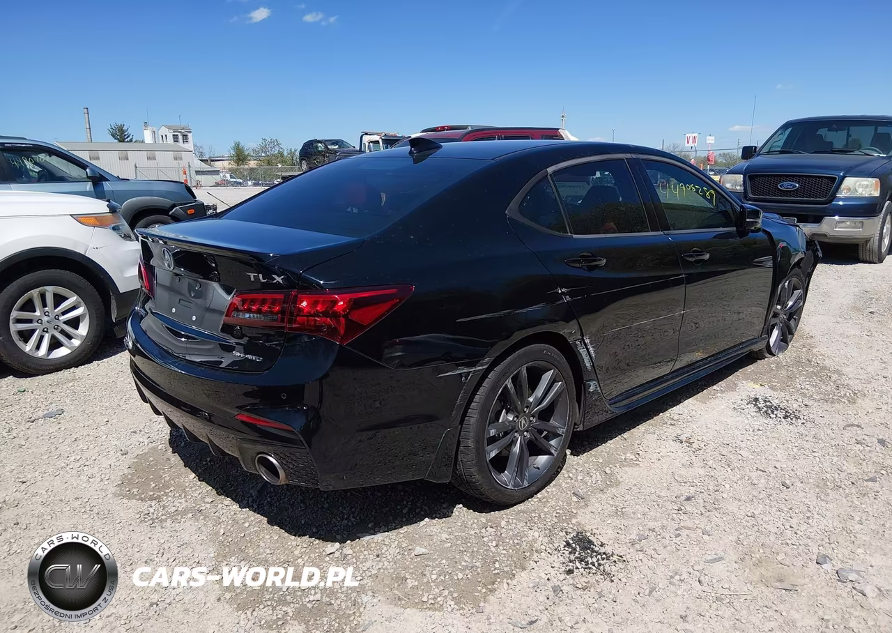 2020 Acura Tlx A-Spec-A-Spec W-Red Leather VIN:19UUB3F65LA003341 - 4