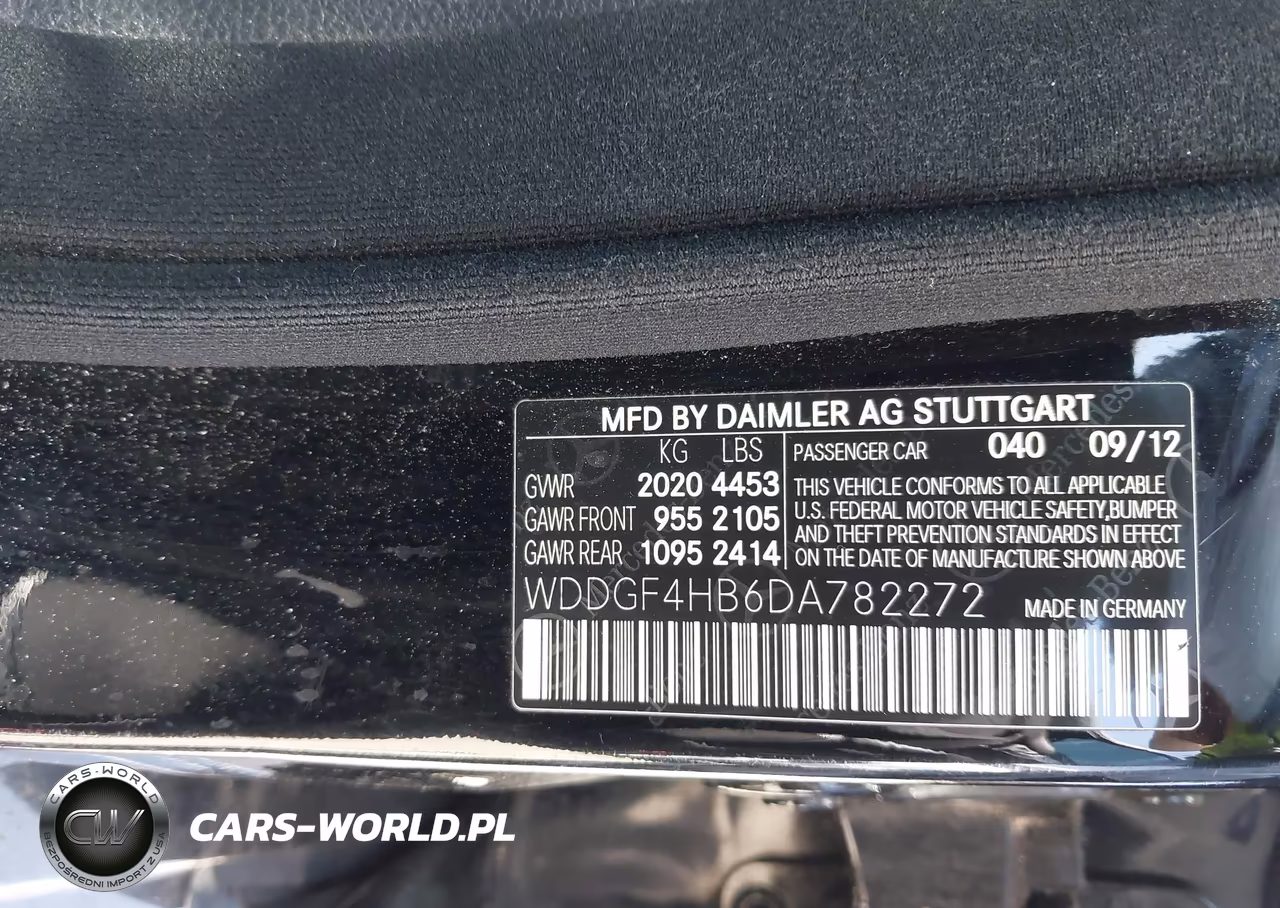 2013 Mercedes-Benz C 250 Sport VIN:WDDGF4HB6DA782272 - 9