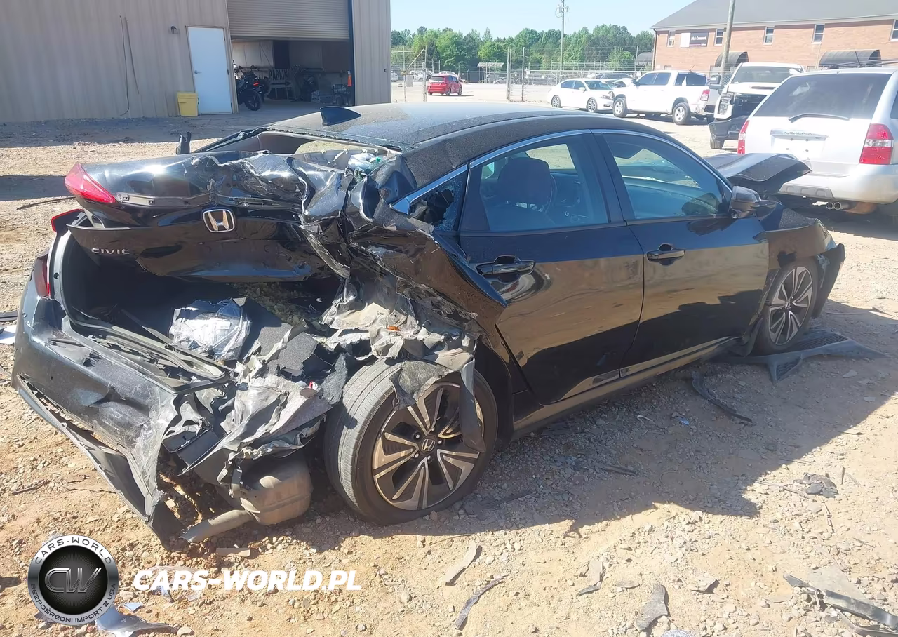 2017 Honda Civic Ex-T VIN:2HGFC1F30HH655924 - 4