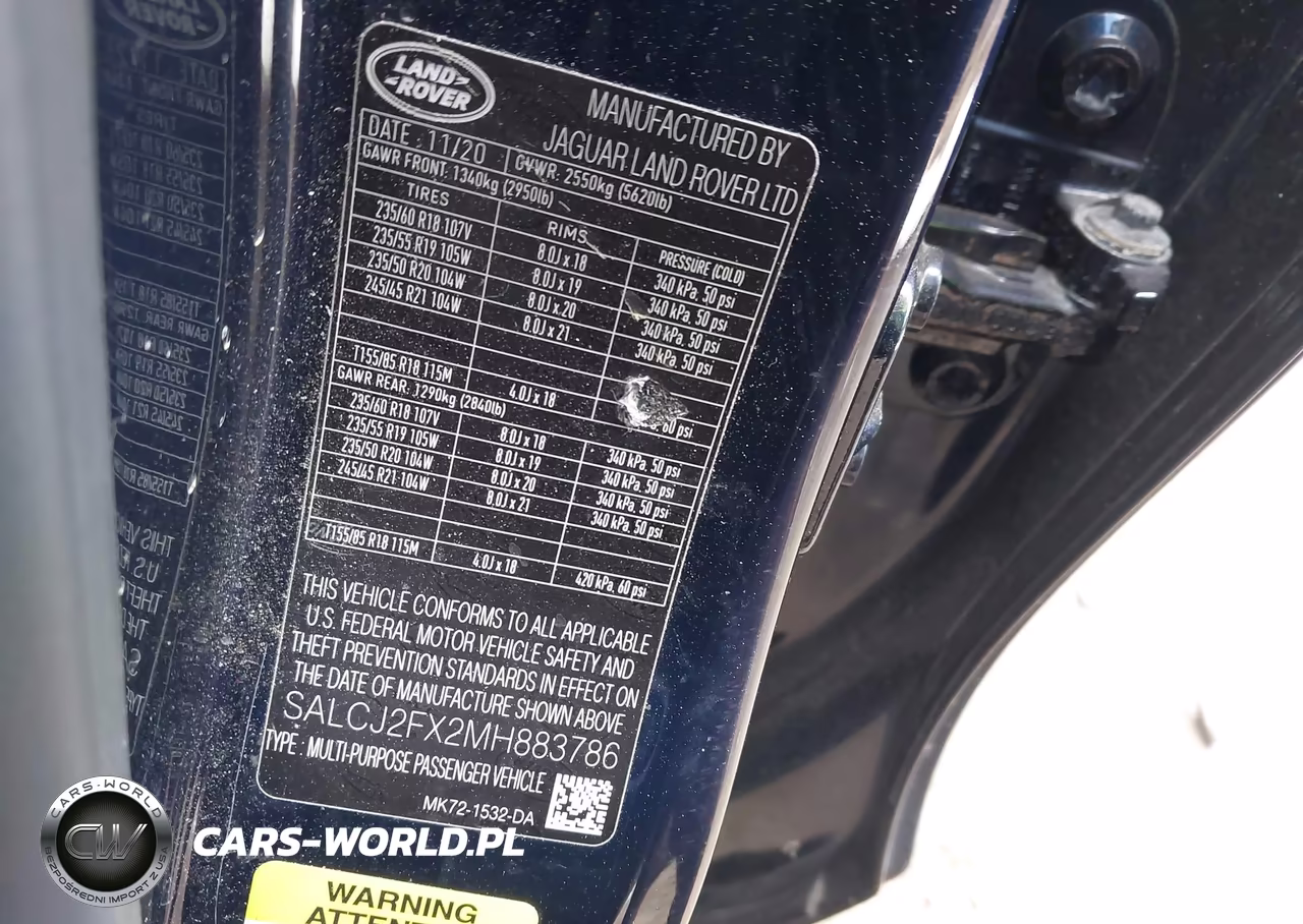 2021 Land Rover Discovery Sport S VIN:SALCJ2FX2MH883786 - 9
