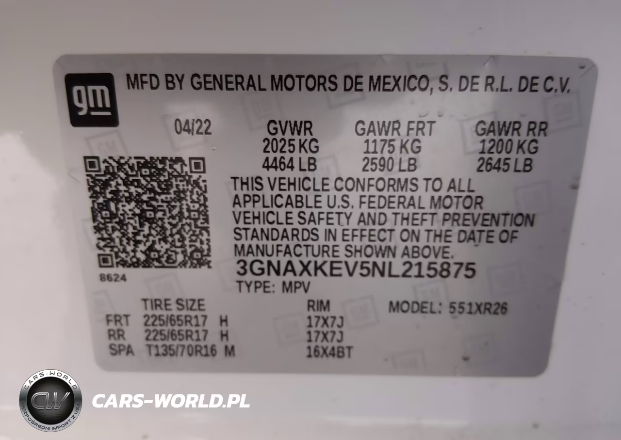 2022 Chevrolet Equinox Fwd Lt VIN:3GNAXKEV5NL215875 - 9