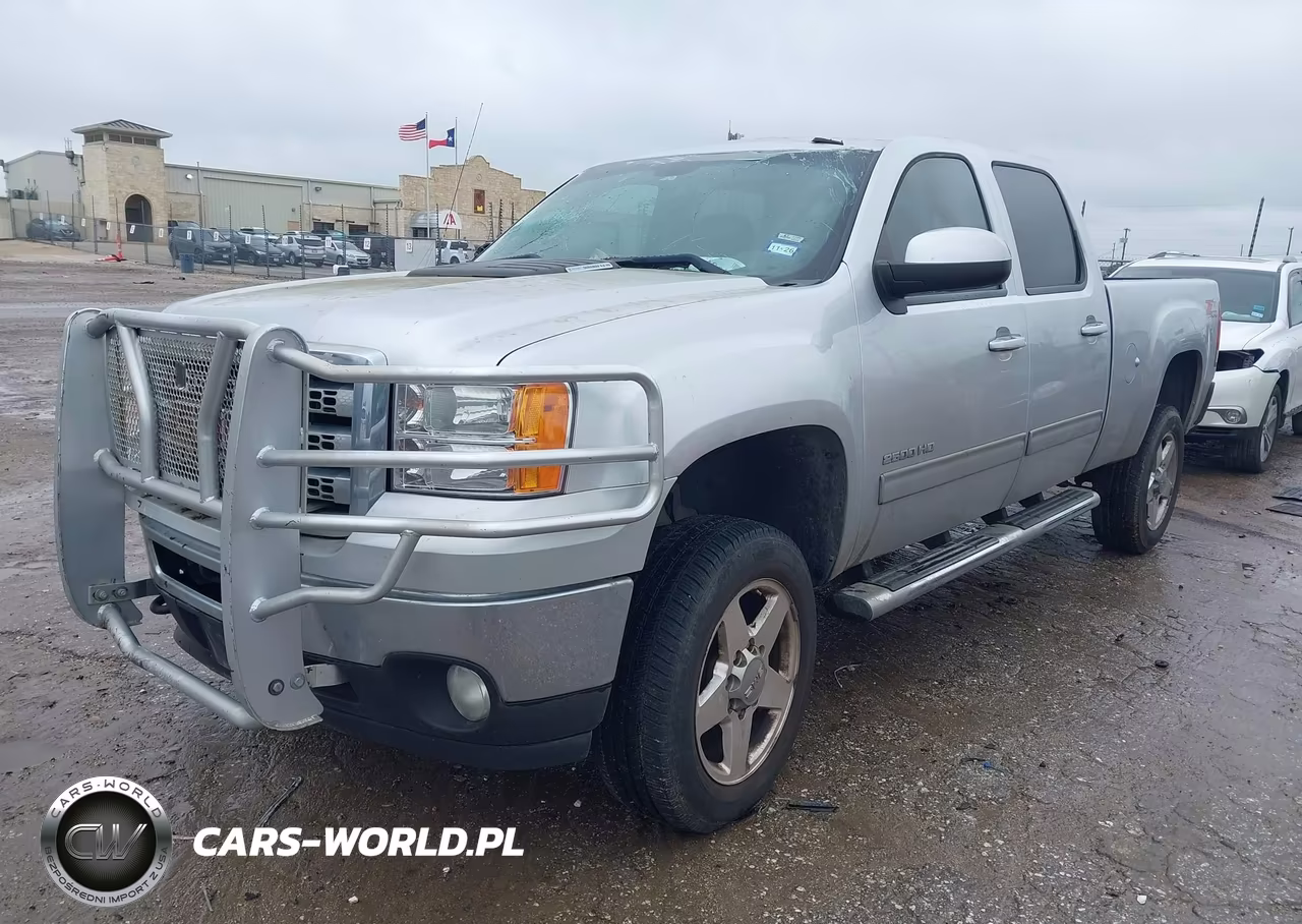 2014 GMC Sierra 2500Hd Slt VIN:1GT121E89EF191067 - 2