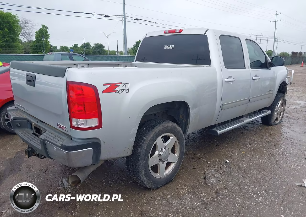 2014 GMC Sierra 2500Hd Slt VIN:1GT121E89EF191067 - 4