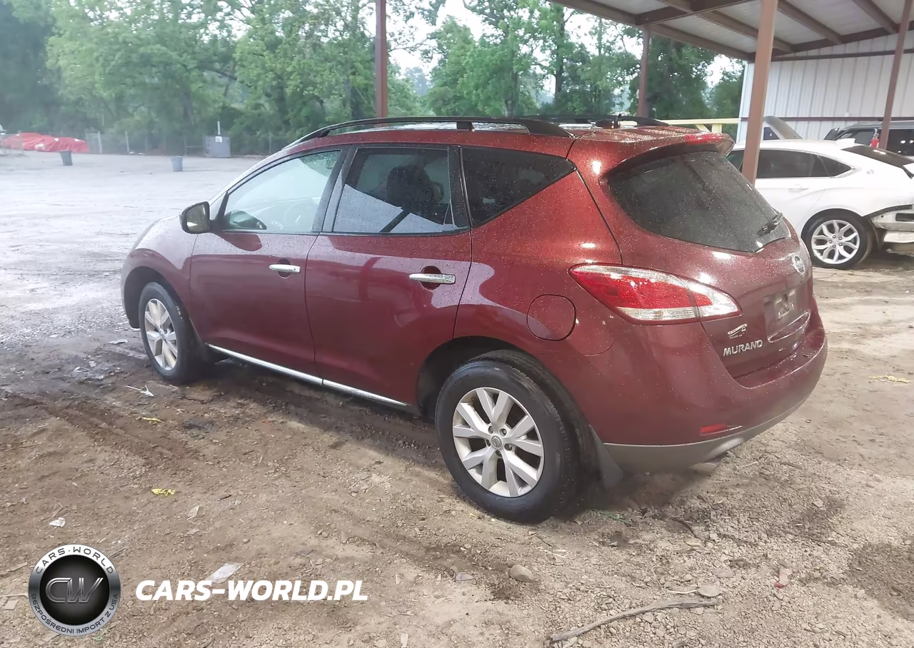 2012 Nissan Murano Sv VIN:JN8AZ1MU4CW113579 - 3