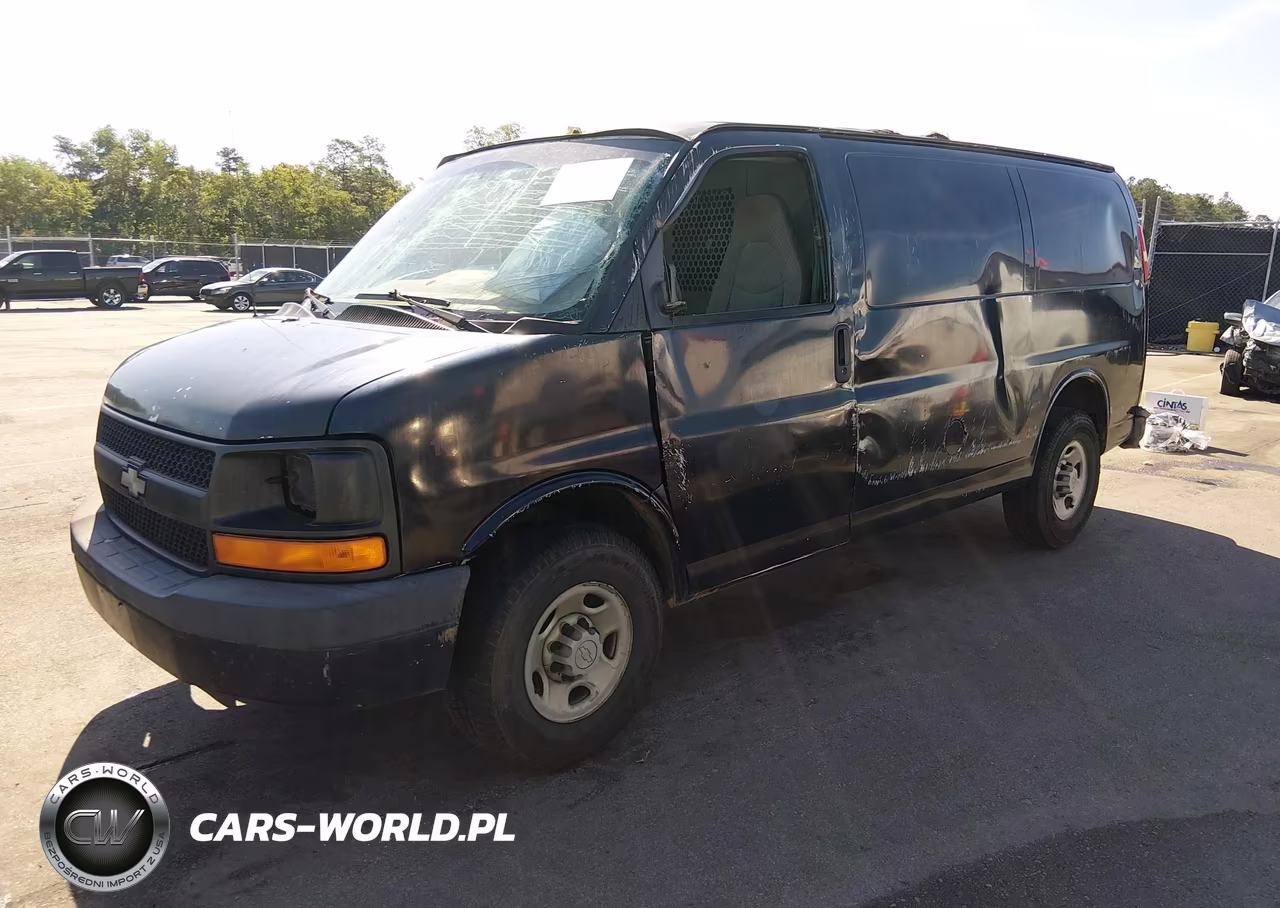 2009 Chevrolet Express 2500 Work Van VIN:1GCGG25CX91177235 - 2