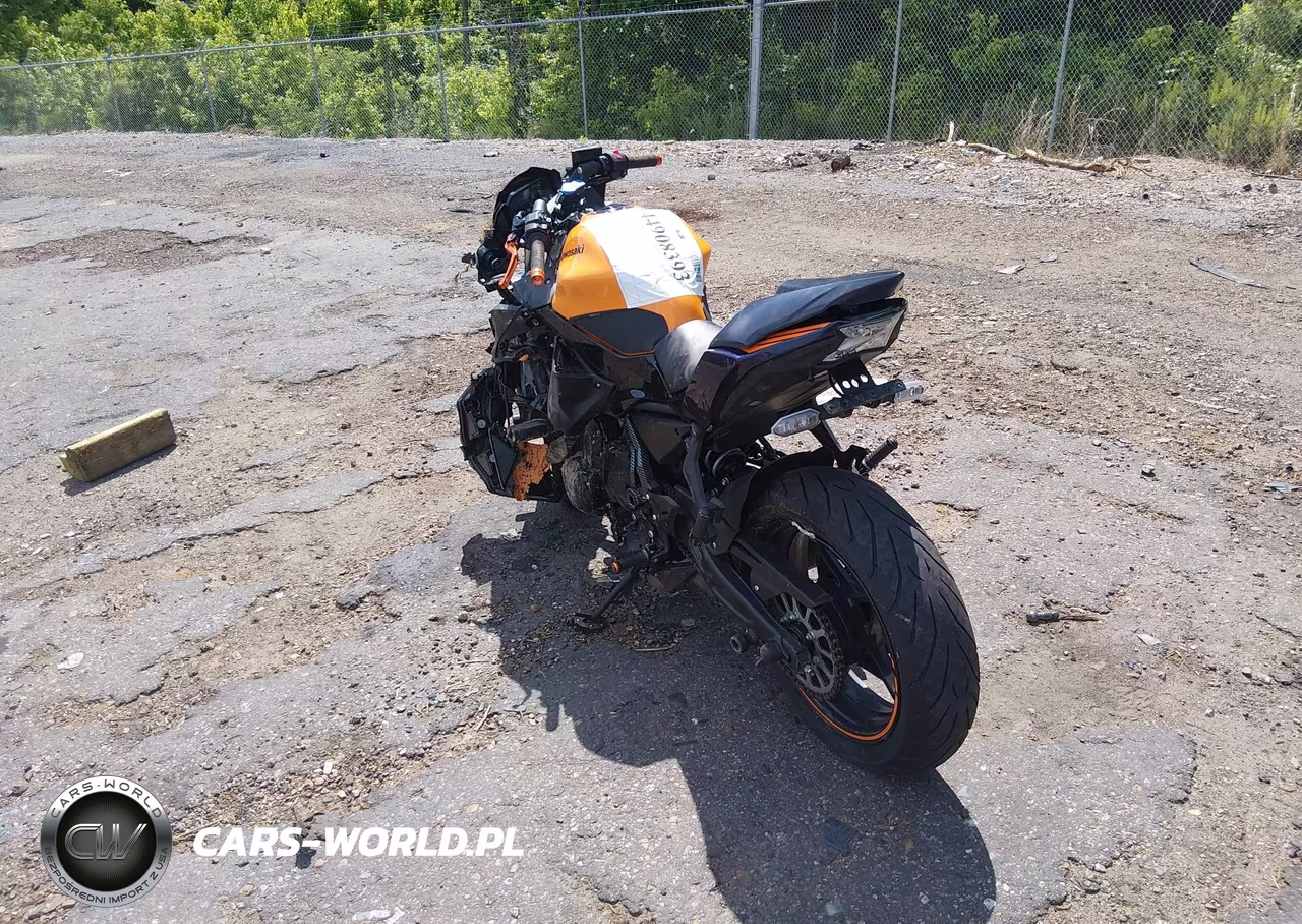 2025 Kawasaki Ex650 P VIN:ML5EXEP13SDAF7066 - 3