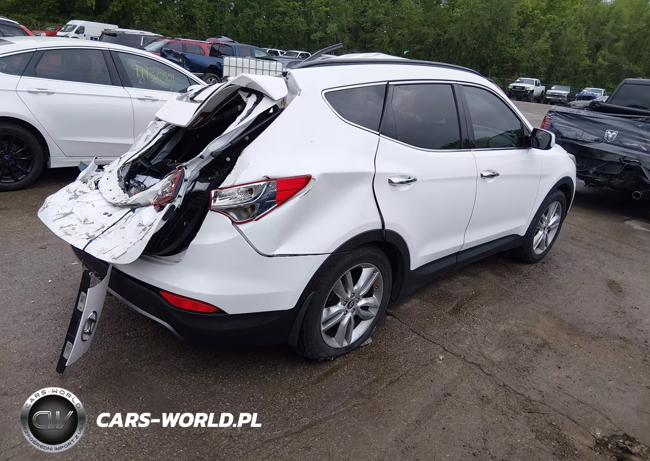 2013 Hyundai Santa Fe Sport 2.0T VIN:5XYZU3LA8DG031594 - 4