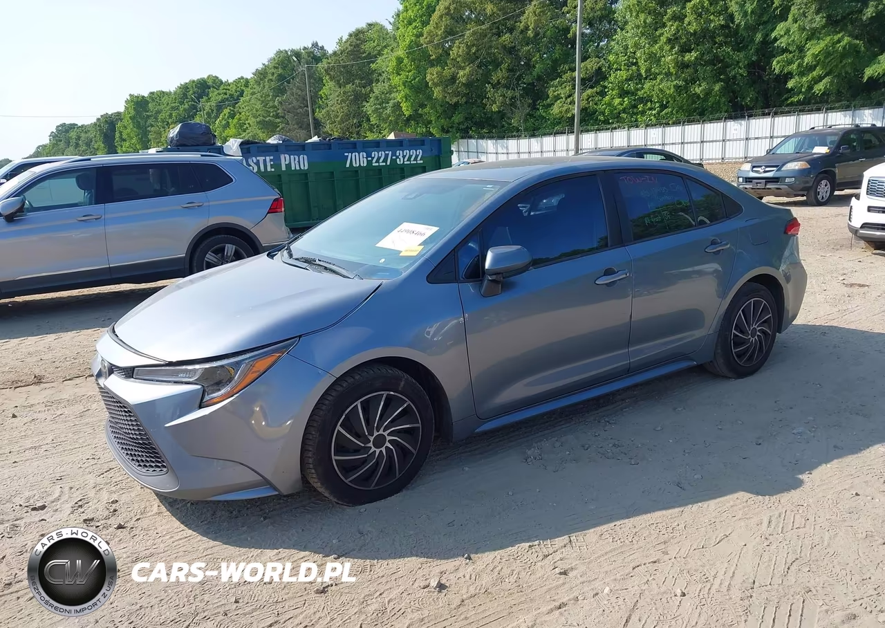 2021 Toyota Corolla Le VIN:5YFEPMAE5MP176573 - 2