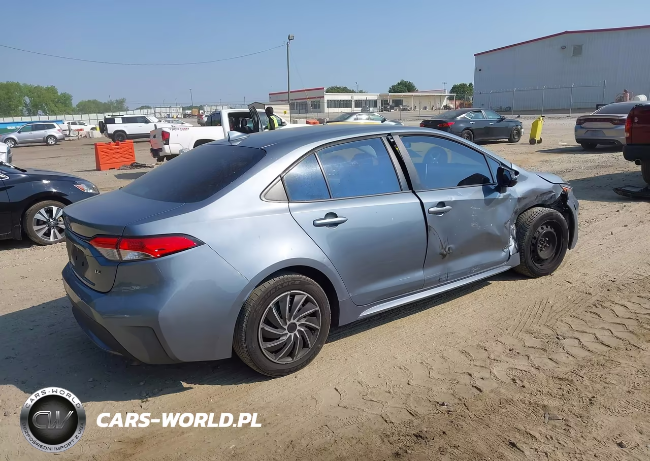 2021 Toyota Corolla Le VIN:5YFEPMAE5MP176573 - 4